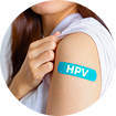 mulher fazendo exame de HPV